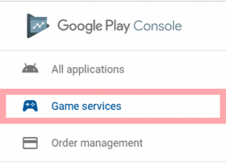 Open Game Services on Google Play Console even if it is only in a testing (Internal/Open test)