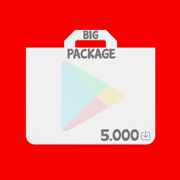 Buy downloads for mobile android app at cheap prices 0.07€ Play Store