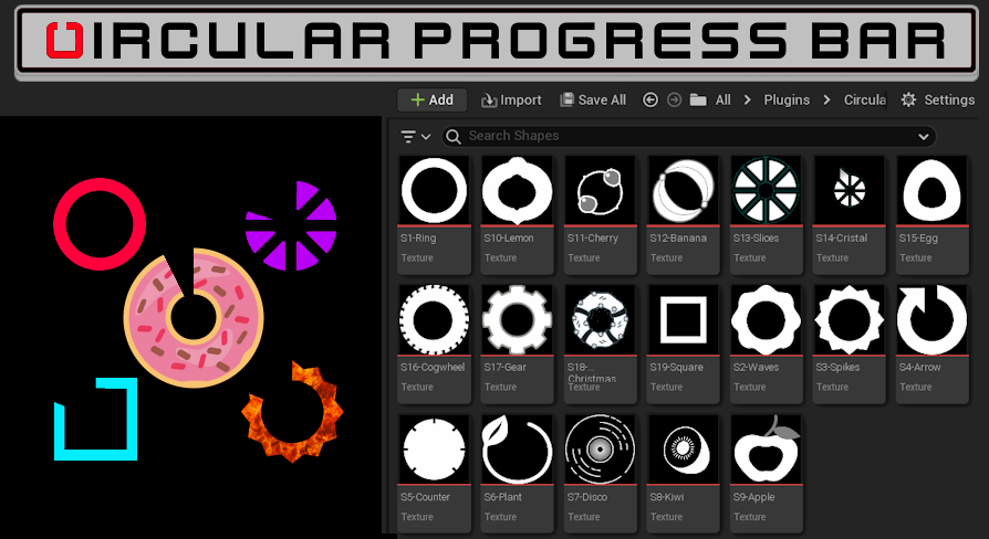 circular progress bar unreal engine