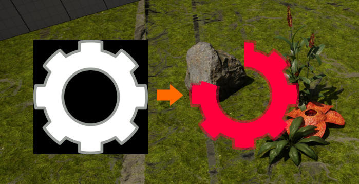 shape of the progress bar in unreal engine